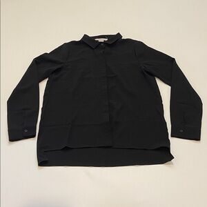 Achro Black Button-Up Shirt